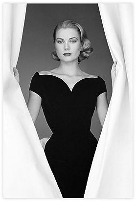 Grace Kelly Poster auf Leinwand, Schlafzimmer, Dekoration, Sport, Landschaft, Büro, Raumdekoration, Geschenk, ungerahmt, 30 x 45 cm