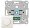 Aroidful LED Dimmer 230v, Phasenabschnittdimmer 5-200W Lichtschalter dimmbar 220-240V Dimmer Schalter für dimmbare LED-Lampen, kompatibel mit Glüh- und Halogenlampen, mit Memory-Funktion