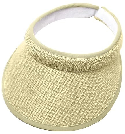 Sonnenblende Kappe, Sonnenschild Visor Sonnenhut Unisex, Sommer Visor Cap, Sonnenschutzkappe Sonnenblende Verstellbar Unisex Sonnenvisier Sonnenhut Sommerhut Golf Cap