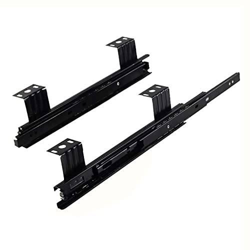 Ball Bearing Runners/Slides, Keyboard Drawer Under Desk Slide 325mm Ball Bearing Keyboard Slides Sliding Keyboard Drawer Tray Hardware Pull Out Length 580mm 30kg 1 Pair