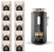 CAFE ROYAL SWITZERLAND PROFESSIONAL Machine à Café CoffeeB Globe Noir 1.3L avec 90 Coffee Balls Ristretto - 100% Compostables