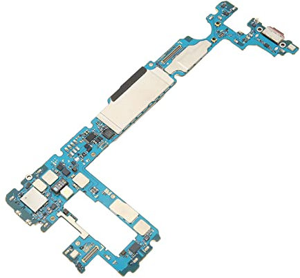 Rankomu 128 GB Mainboard für Samsung Galaxy S10+ 128 GB entsperrtes Mainboard für Samsung Galaxy S10+, Handy-Logikplatine, Ersatz-Motherboard