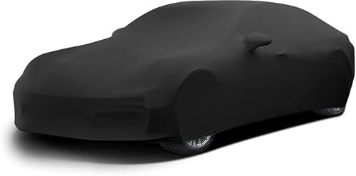 BHIEE - Housse de voiture - En tissu stretch - Housse de protection contre la poussière - Compatible avec 911 - Pour garage de voiture intérieur, parking souterrain - Exposition de voiture - Noir