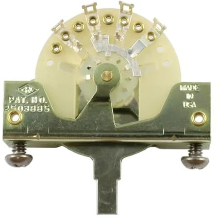 Alle Teile EP 0075–000 3-Wege-Schalter für Stratocaster/Telecaster