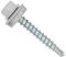 Twistec 292PVZ48x359010 Vis à tôle trapézoïdales 4,8 x 35 mm, RAL9010, 100 pièces, Blanc pur RAL 9010