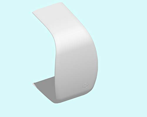 joint de couvercle - pour goulotte de climatisation - 65 x 50 mm - blanc - iboco 06815