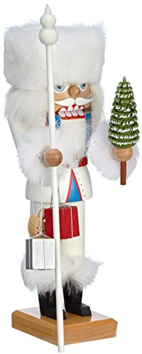 KWO Olbernhau 19335 schiaccianoci Russo Babbo Natale, 27 CM