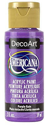 Deco Art Americana Paint 2 OZ RN, Purple Rain, One Size