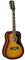 EKO GUITARS Ranger XII VR EQ, haut en épicéa, bandes, fond et poignée en acajou, clavier en South American Roupana, couleur Honey Burst