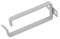 DIGITUS Cable Guide Bar 44 x 100 mm - 10 pieces - Network Cabinet 19 inch - Cable Management - Gray