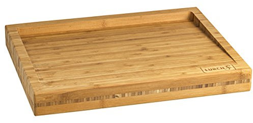 LURCH 10913 Bambus Schneidbrett, 40 x 30 x 4,5 cm