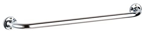 WENKO Badetuchstange Basic 60 cm Glänzend