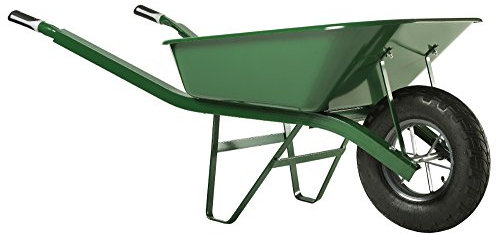 Brouette Haemmerlin Pro Select Bati Plus 100L Peinte Verte Roue Gonflée -302334106