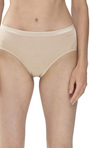 Mey Basics Serie Mey Lights Damen Hüft-Slip/Hipster Briefs - pants | Hüftiger Sitz, Weiche Beinabschlüsse, Baumwolleinsatz auf der Schrittinnenseite, Angenehmes Tragegefühl, Gr. 38-46