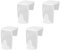 METALTEX 294516011 Türhaken/Fensterhaken 4er Set