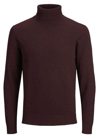 JACK & JONES Herren Emil Knit Roll Neck Jumper Pullover, Port Royal, 3XL