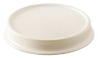 COSMIC Soap dish White Matte Freestanding Accesory Measures 13 x 13 x 2 cm