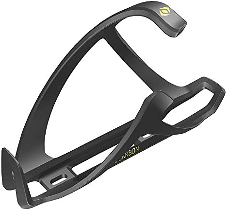 Syncros Porte-Bidon Carbon Tailor Cage 1.0 Droit Noir/Jaune