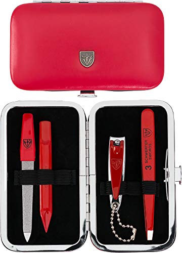 3 Swords Germany – kit manucure pédicure coupe ongles pince à épiler - qualité marque (138)