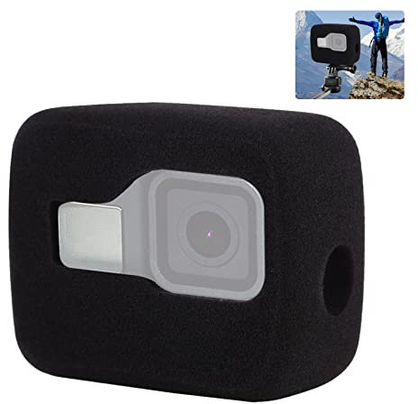 PULUZ Windslayer - Custodia per GoPro HERO 8, in schiuma, riduce il rumore del vento per una registrazione audio ottimale