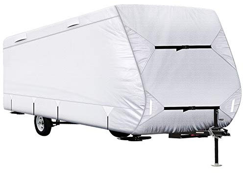 Asteri Housse de protection pour caravane et camping-car Pro Premium 150D indéchirable et respirante pour caravane et camping-car (5,8–6,4 m)