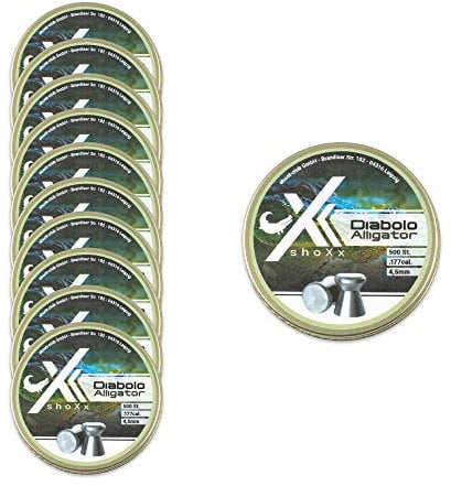 Alligator Diabolos Flachkopf 4,5mm 10 Packungen + 1 GRATIS