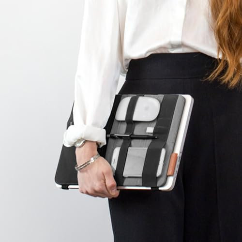 Beblau FOLD Organisateur portable pouvant être fixé à vos appareils. Pour le bureau, la maison et l'école Solution pour le travail à domicile Accessoires pour ordinateur Cadeau d'anniversaire | FONCE