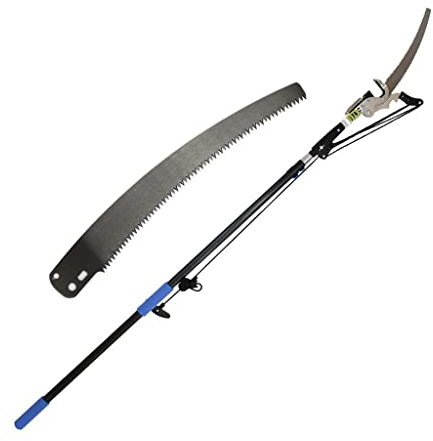 KDOQ 6M/20FT Teleskop-Hochentaster, professionelle Teleskop-Baumschere, ausziehbare Astsäge, Gartenarbeit, Landschaftsbau, Astsäge, Astschere, Trimmerwerkzeuge