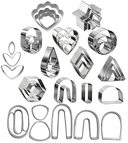 Polymer Supplies Backform Handgefertigtes DIY-Ausstecher-Set für Kuchensnacks, Kuchen, Dessert, Küche