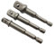 3x Stecknuss Adapter Set 1/4 3/8 1/2 für Akkuschrauber Sechskant Bit Aufnahme Nusshalter Nussaufnahme