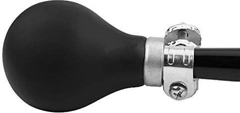 Haofy Bike Horn, Horn Classic Clown Horn Squeeze Bugle Horn Air Twist Hooter for Kids Adults Bike Cart Club Car, 2.2 Inch (Schwarz)