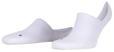 FALKE Unisex Cool Kick Invisible Füßlinge atmungsaktives schnelltrocknendes Funktionsmaterial leichte Polsterung Plüschsohle High-Cut kühlend bequem sportlich flache Naht an Fußspitze 1 Paar