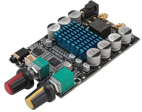 ASHATA TPA3116 Subwoofer-Verstärkerplatine, 100 W Audiophiles Subwoofer-Mono-Digitalverstärkermodul, 12-24 V Audio-Leistungsverstärkermodul für Heimkino-Lautsprecher Im Geschäft, Schwarz