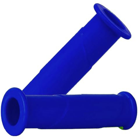 TIREX by xonic® 2X Schubkarrengriffe 30mm- Schubkarre Universal-Griffe Ersatzgriffe Schiebekarre 14 cm Länge (Dunkelblau)