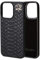 Custodia per iPhone in Vera Pelle, Antiurto con Motivo Costiera Amalfitana o Mamba, 16, 16 Pro, 15, 15 Pro, 14, 14 Pro, 13 (Mamba Nera, iPhone 15 Pro)