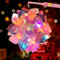 Laterne Kinder, Laterne St Martin, Laternen Bastelset, Laterne Kinder mit Stab LED, Selbstgebaute Laterne Multicolor Laterne für St. Martin, Halloween, Weihnachten (Blume Schmetterling-Kristallrosa)