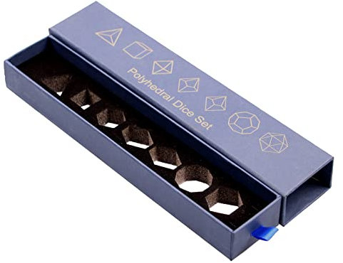 Montesy Aufbewahrungsbox, DND-Würfel, Vitrine, Organizer für Tisch-RPG-Spiel, Schmuckkoffer, Geschenke