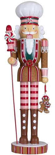 Christmas Paradise Nussknacker 45cm Dekofigur braun