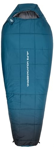 ALPS Mountaineering Vibe +20° Mummy Sleeping Bag, Regular - Aquamarine