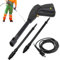 Nettoyeur Haute Pression pour Eau - Haute Pression laveuse - Haute Pression Washer Wand - Car Wash Accessories, Window Cleaning Shower, Comfortable Handle for Car, Glass, Garden, House Car Wash
