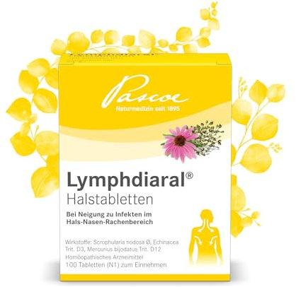 LYMPHDIARAL HALSTABLETTEN 100 St