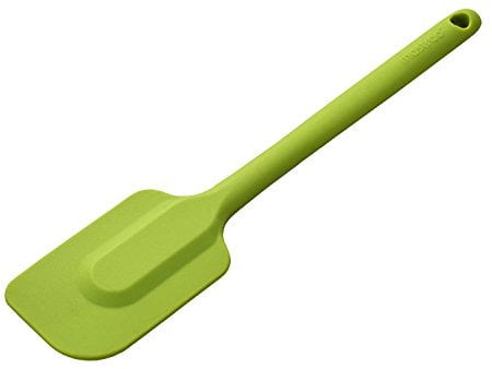 MASTRAD - Spatule - Maryse - Pâtisserie Desserts Nappage - Unibloc - En Silicone - Ne Raye Pas Les Caasseroles -Vert
