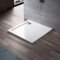 ELEGANT 760 x 760 x 40 mm Square Stone Shower Enclosure Tray + Waste Trap
