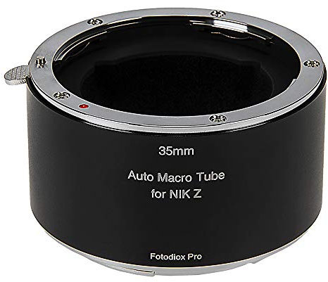 Fotodiox Pro 35mm Automatic Macro Extension Tube Compatible with Nikon Z-Mount Cameras