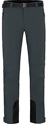 Bergson ONETREE | Herren Winter Softshellhose, Winddicht, mit warmem Innenfleece, Ebony [949], 52 - Herren
