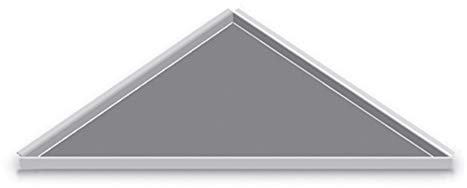 Karl Dahm 1x befliesbare Duschablage zum Kleben 235 x 235 x 328 mm I Duschablage ohne Bohren anbringbar I Duschablage Edelstahl I Duschzubehör & Badzubehör – 12689