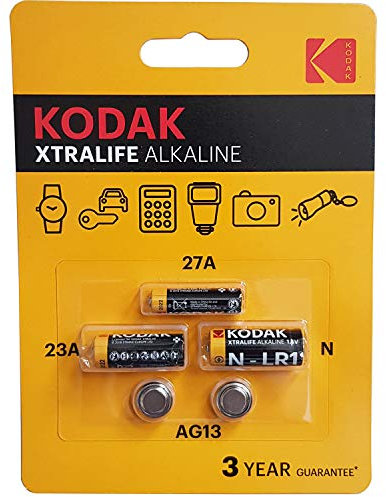 Kodak Xtralife Batterien 23A 27A N-LR1 AG13