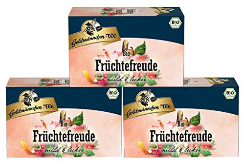 Goldmännchen-TEE Bio Früchtefreude, 20er, 3er Pack