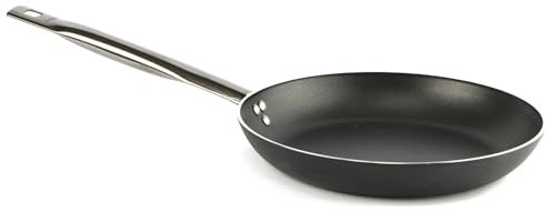 BALLARINI Nuova Padella Professionale Antiaderente Serie 2100 Rivestimento Extra Forte 100% Made in Italy (Bassa 24CM)