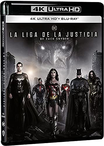 La Liga de la Justicia de Zack Snyder (2 discos Blu-ray + 2 discos 4k Ultra-HD) [Blu-ray]
